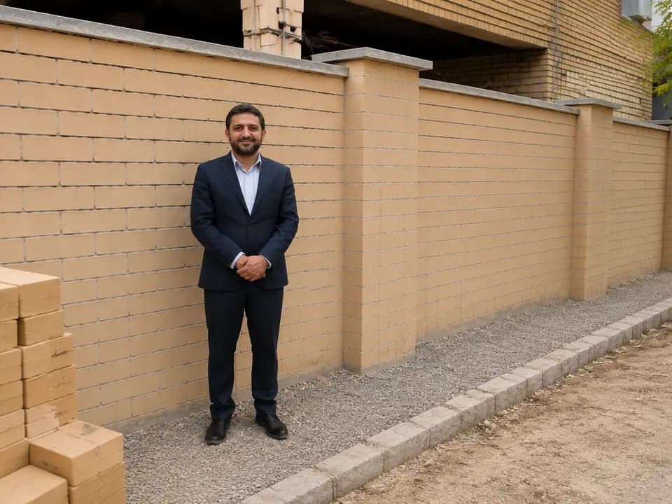 آجر ژئوپلیمری — دکتر بابک بهفروز مخترع آجر ژئوپلیمری